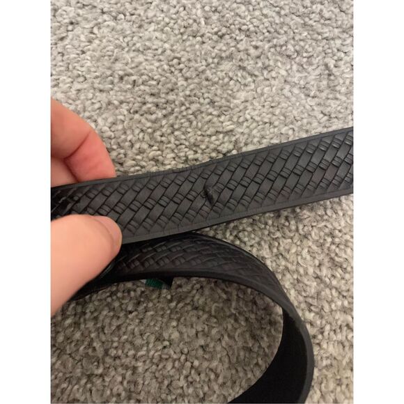 Vera Pelle Genuine Leather Made in Italy 10/30 Black Leather Belt main image 5